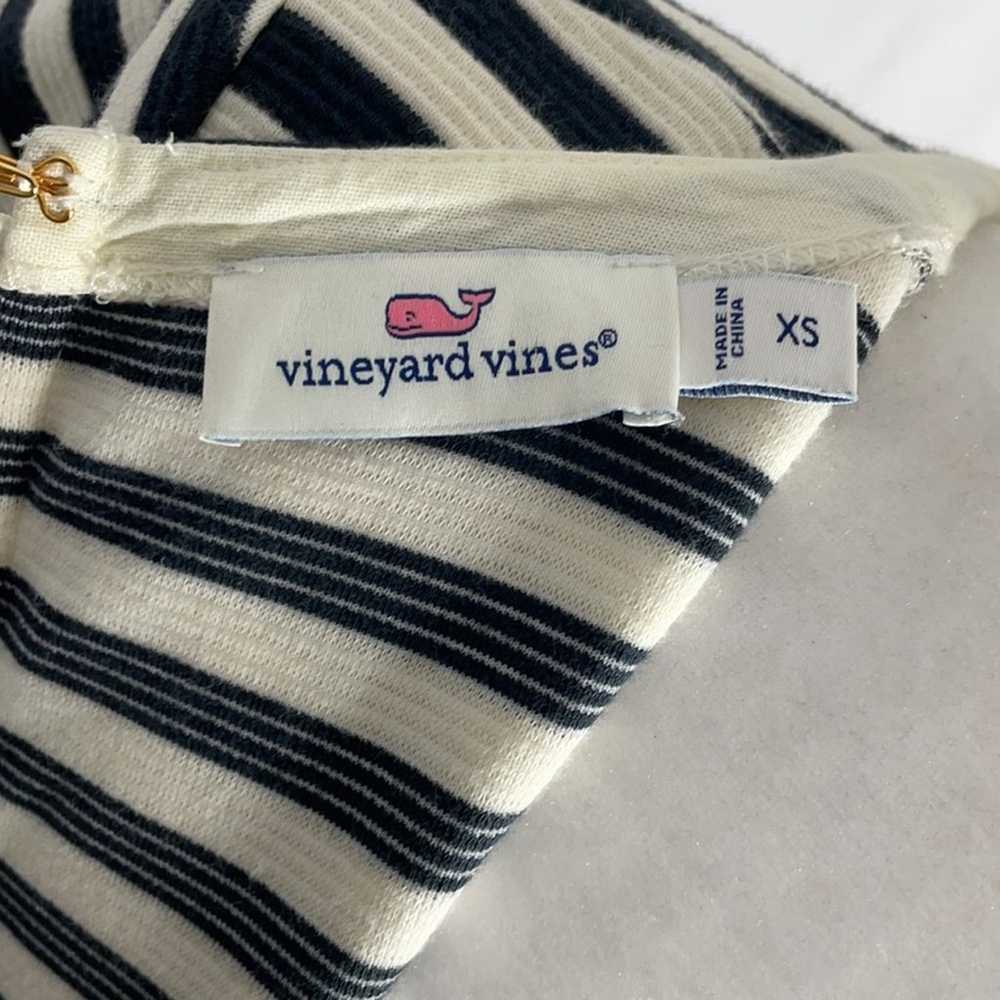 Vineyard vines navy white striped dress - image 7