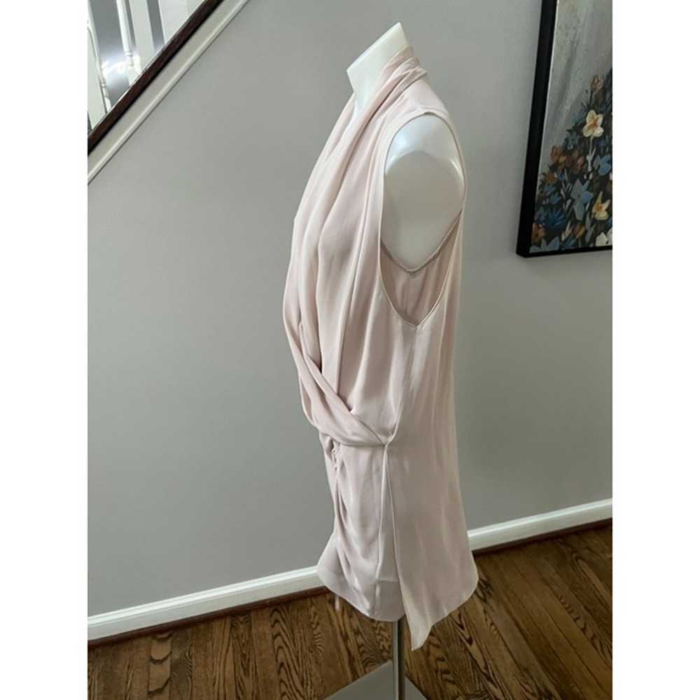 ALLSAINTS Cathea V Neck Layered Draped Mini Dress… - image 6