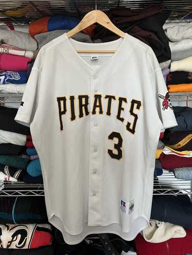 ウェア VINTAGE 90s MLB PITTSBURGH PIRATES Vintage 90s Majestic MLB Pittsburgh Pirates Jersey Sewn