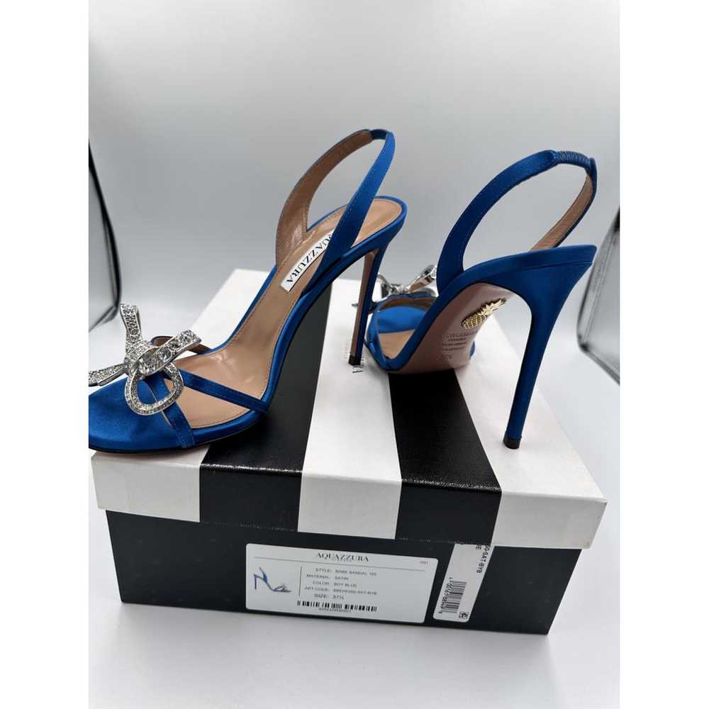 Aquazzura Cloth heels - image 3