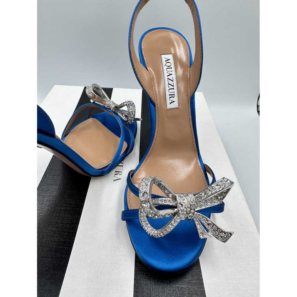 Aquazzura Cloth heels - image 4