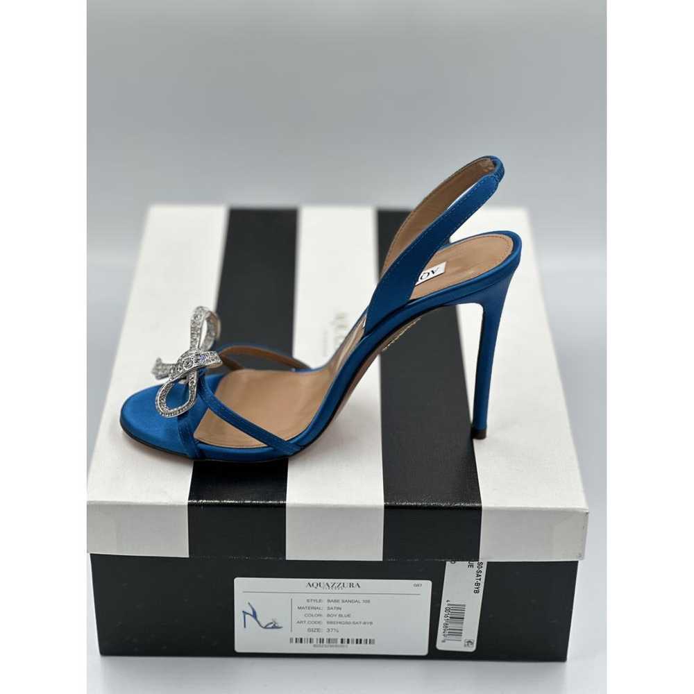 Aquazzura Cloth heels - image 8