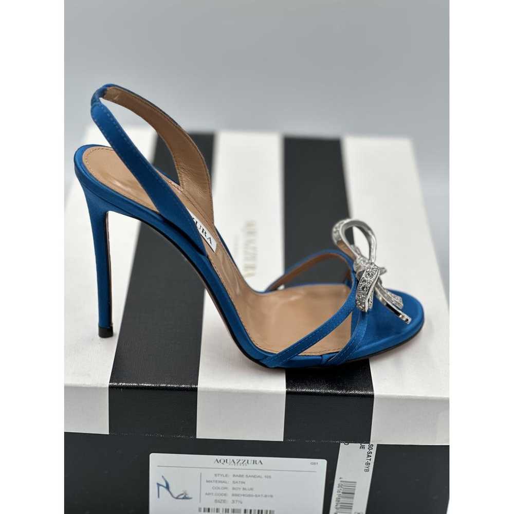 Aquazzura Cloth heels - image 9