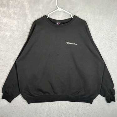 Champion A1 Vintage 90s Champion Spellout Sweater… - image 1
