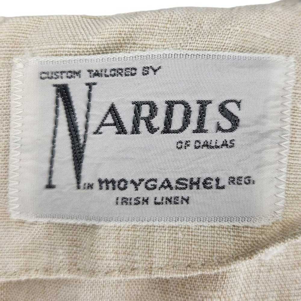 Vintage Nardis of Dallas Irish Linen Pencil Dress… - image 2