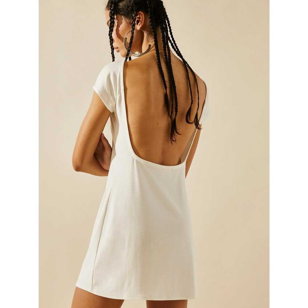 NWOT Free People Beach Rosalia Low Back Mini Dres… - image 3