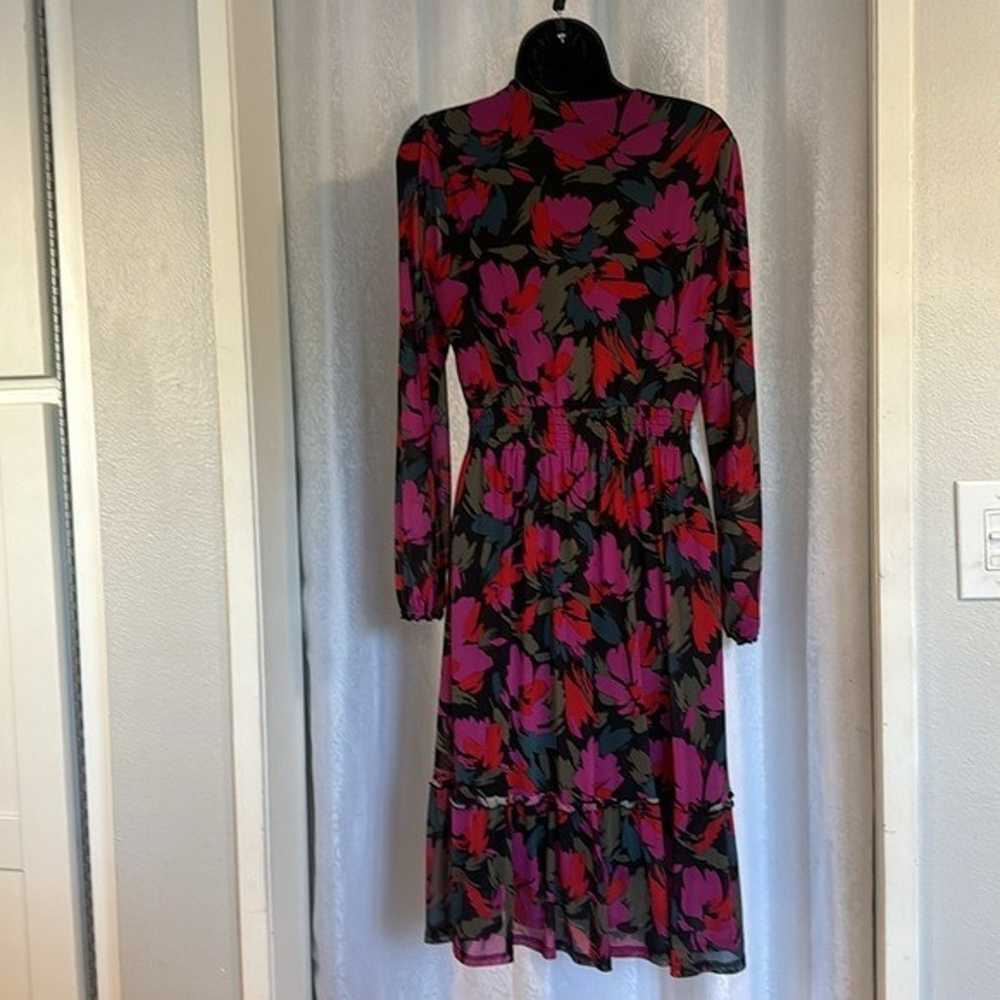 KATE & LILY MESH FLORAL Dress Sz: 12 - image 2