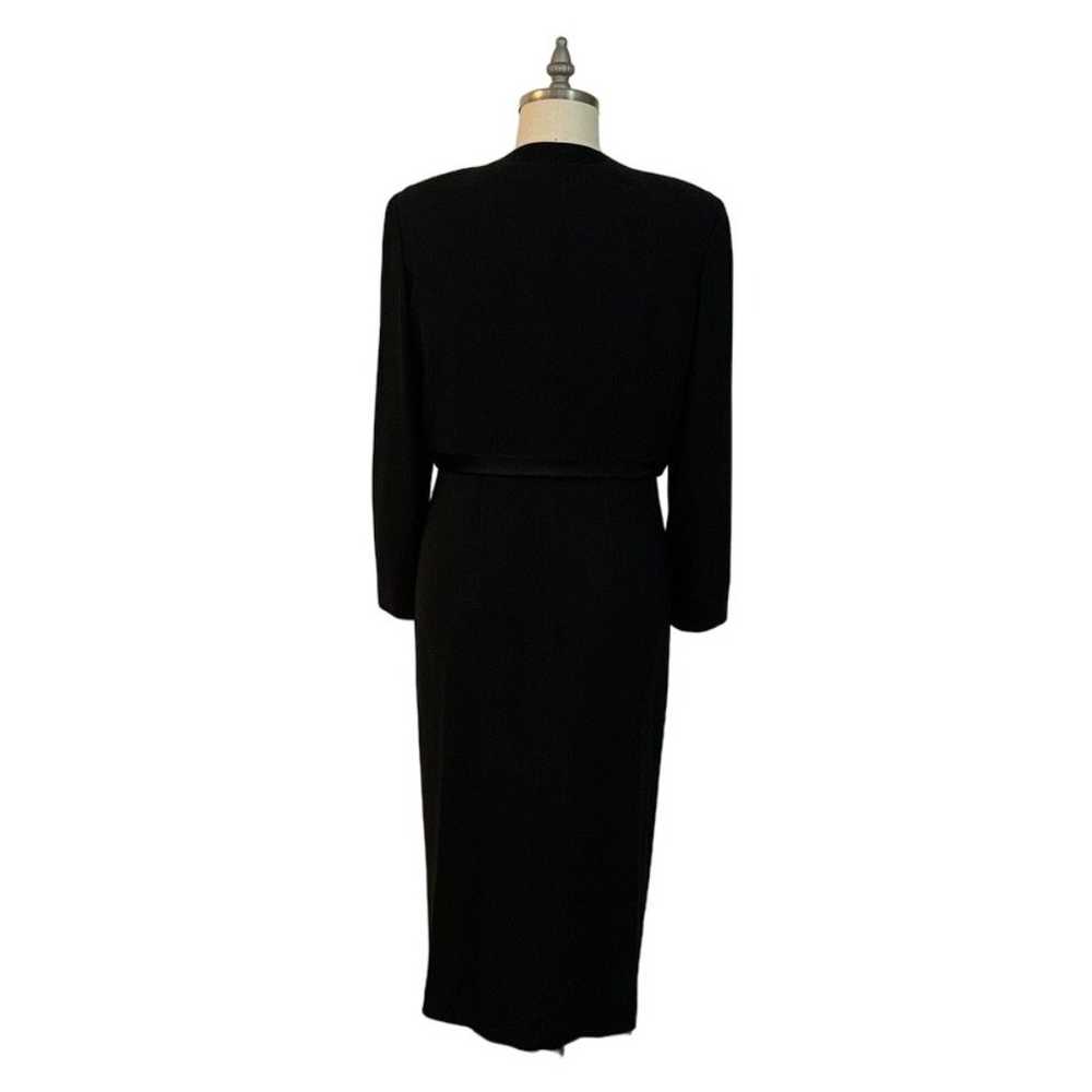 Formal Black Dress 2 Piece - image 3