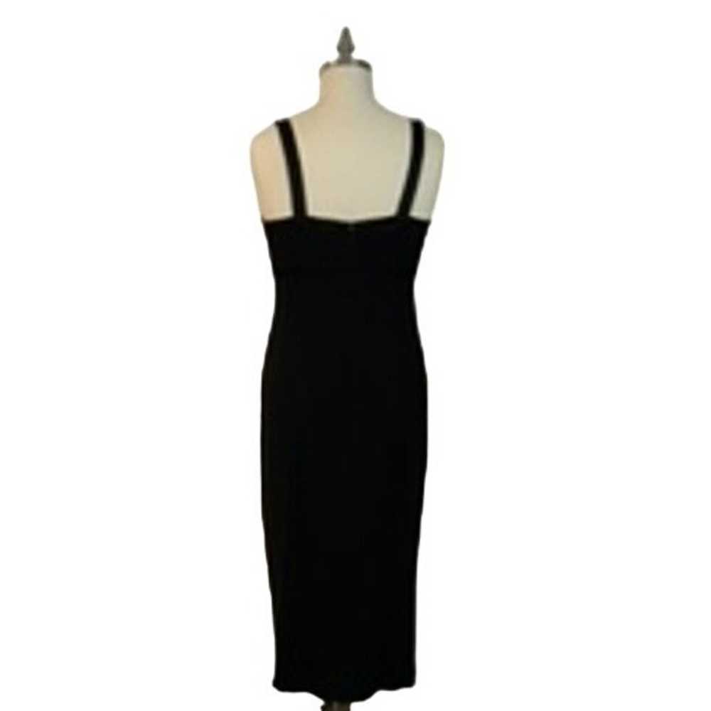 Formal Black Dress 2 Piece - image 5