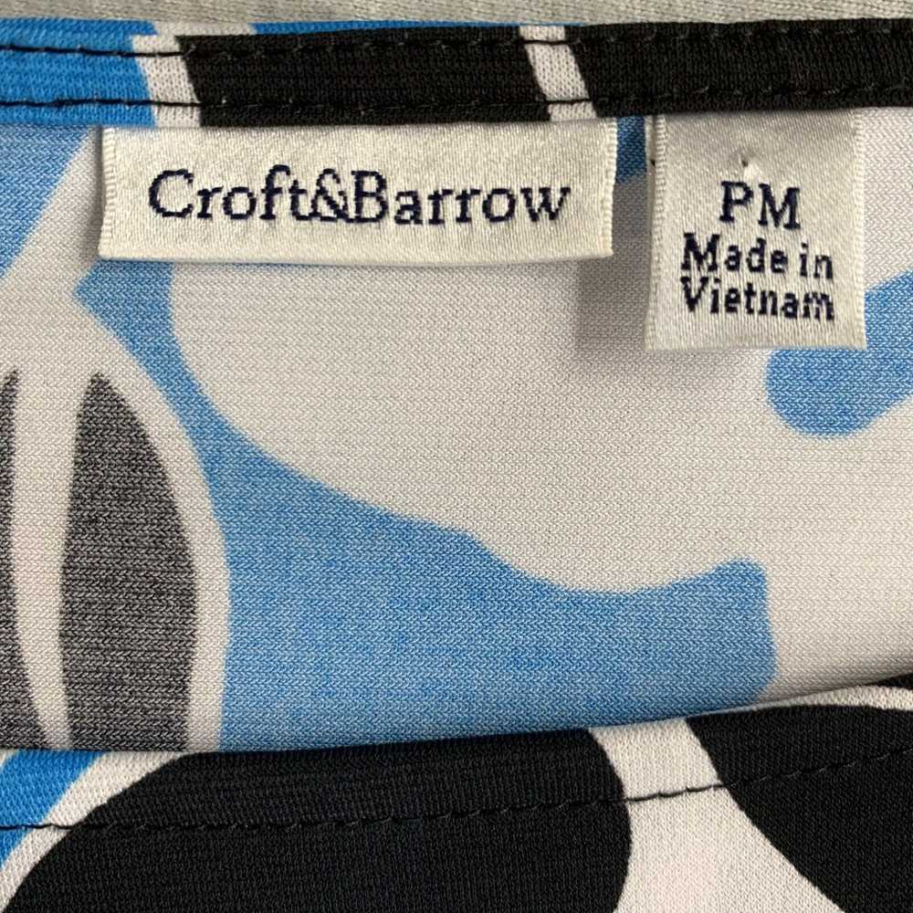 Croft & Barrow CROFT AND BARROW Womens Blouse Top… - image 3