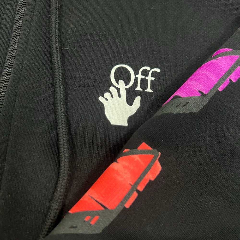 Off-White OFF-WHITE SS21 MARKER ZIP-UP HOODIE - image 2