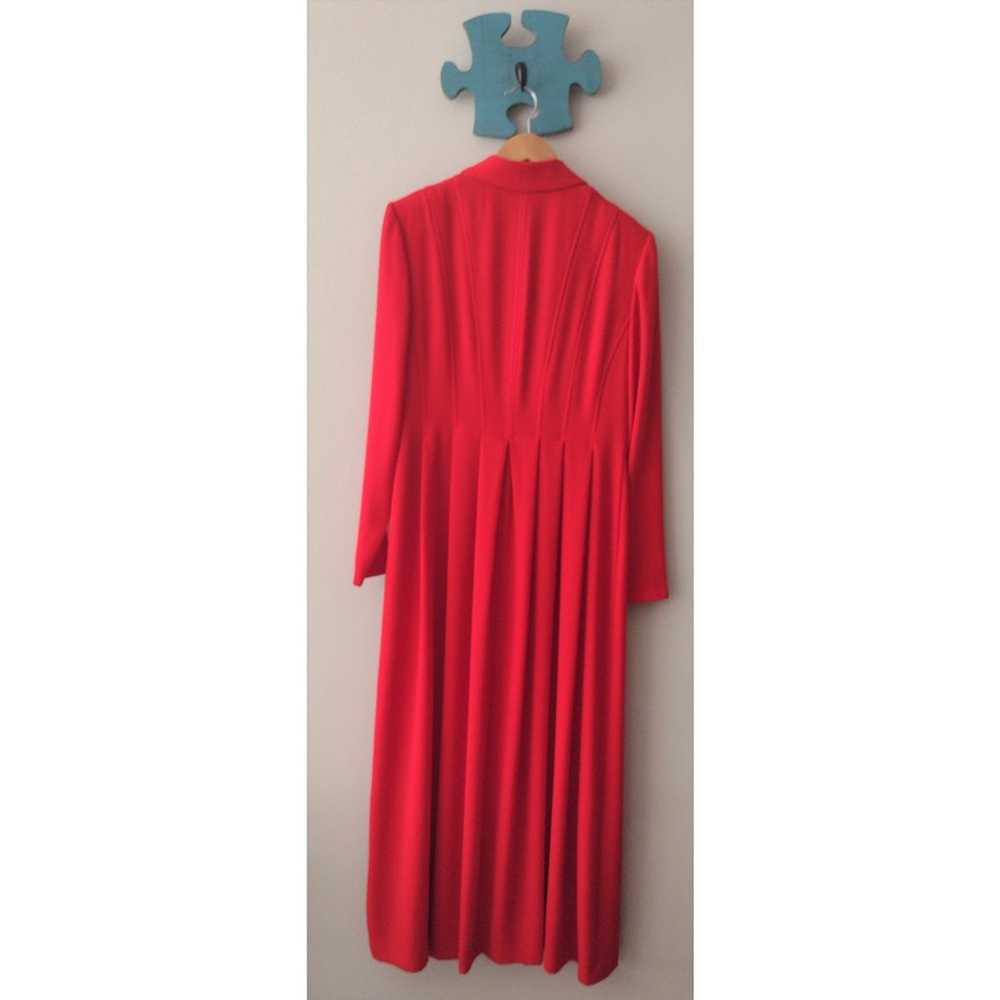 Vintage 90s Red Career Dress Cynthia Howie double… - image 9