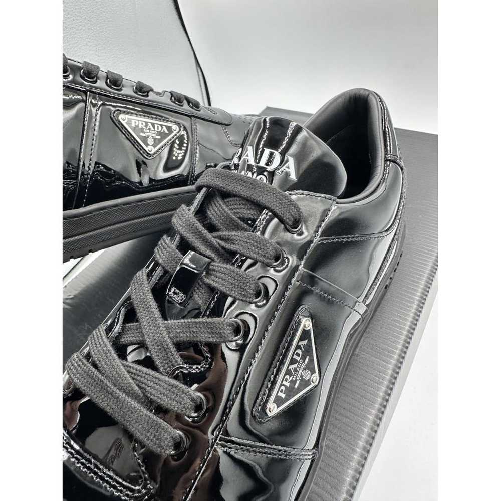 Prada Patent leather low trainers - image 8