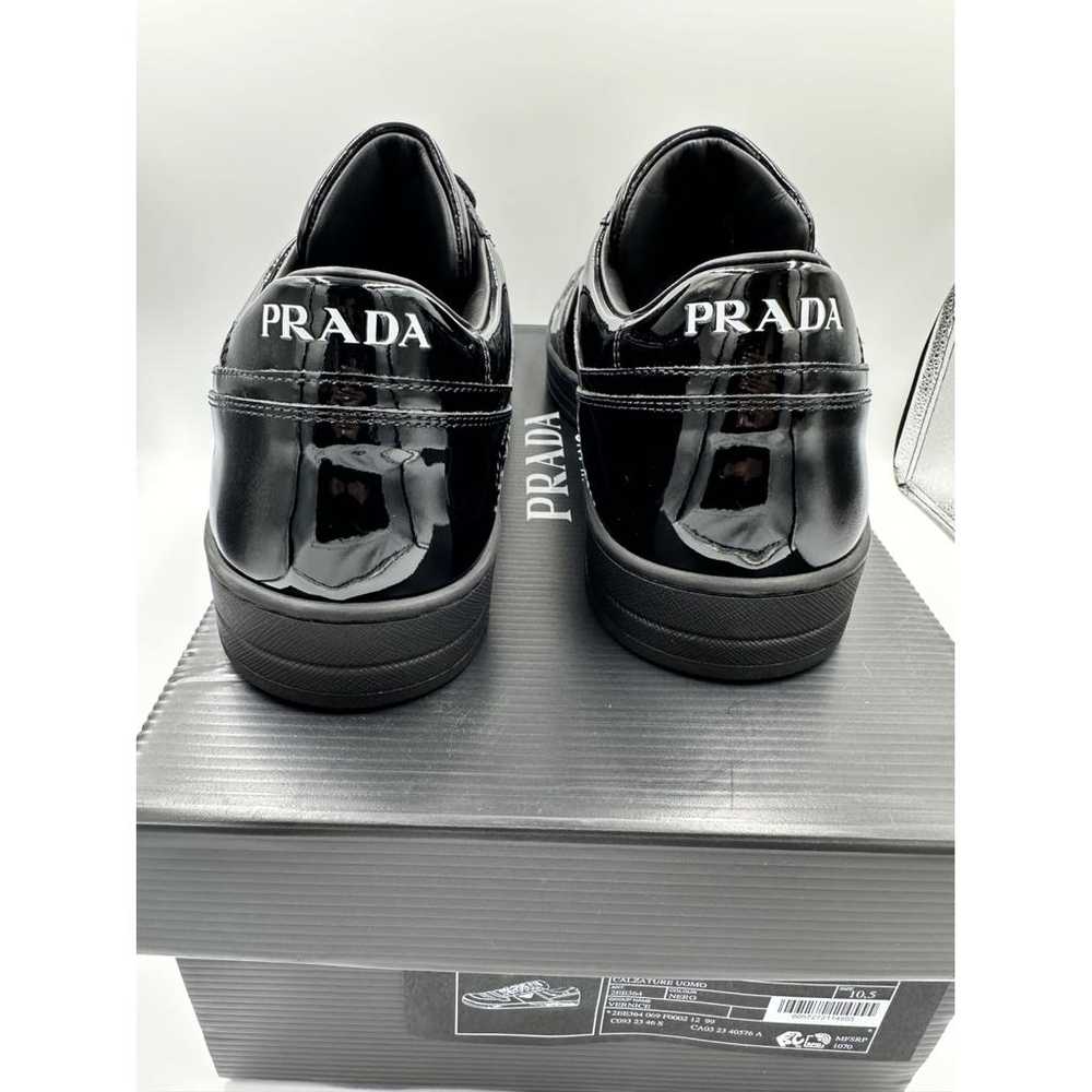 Prada Patent leather low trainers - image 9