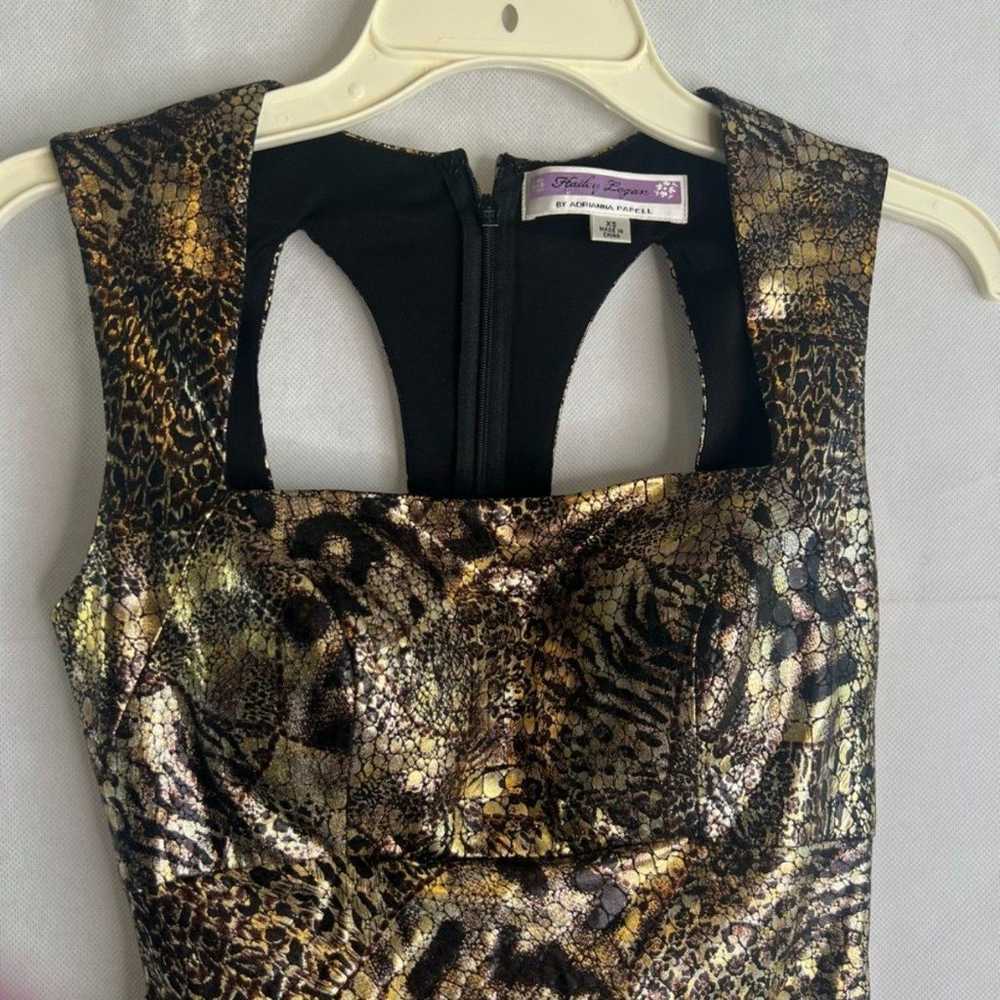 Hailey Logan by Adrianna Papell Foil Sleeveless S… - image 3