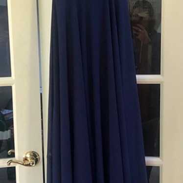 Lulus Blue Floor-Length Dress
