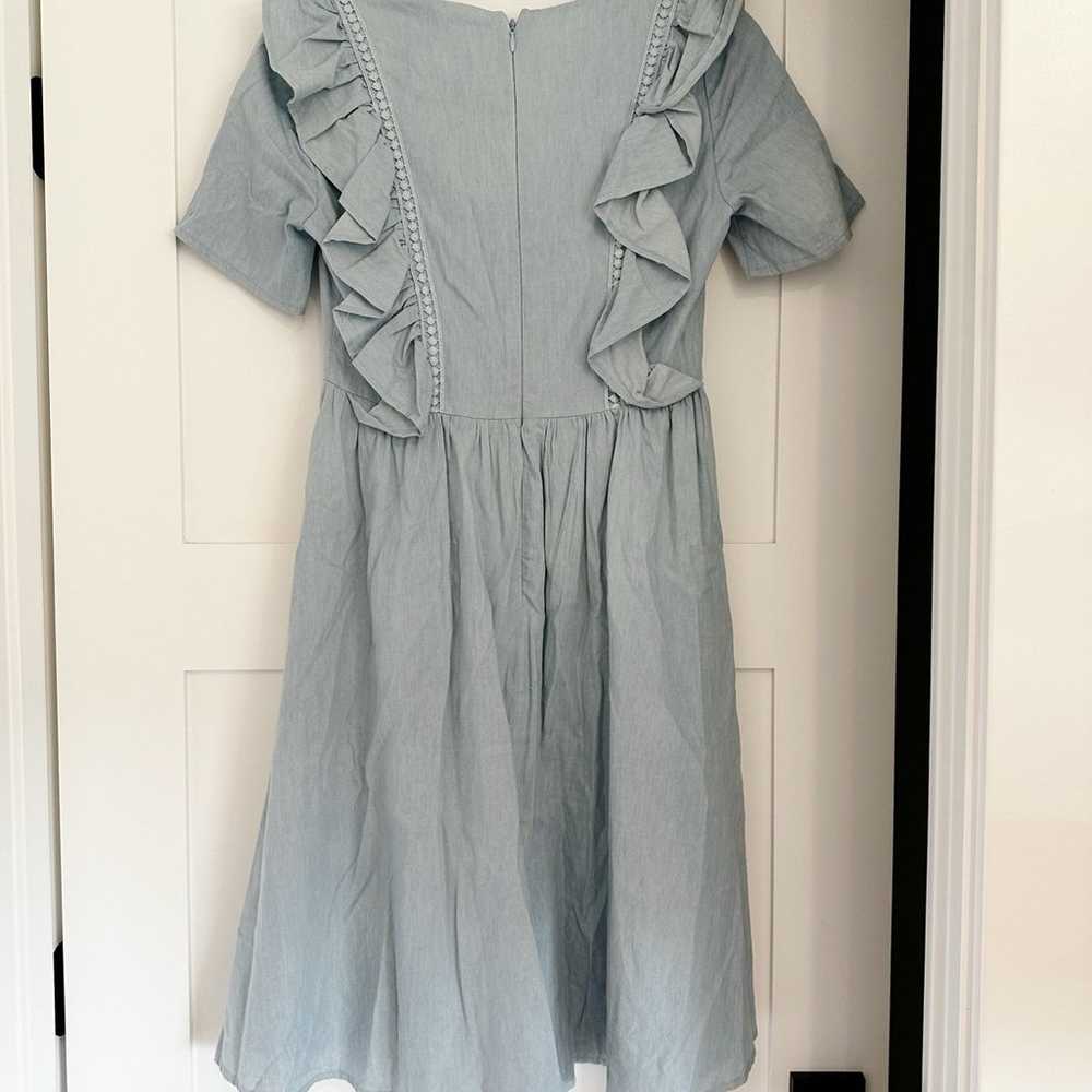 Rachel Parcell chambray dress - image 2