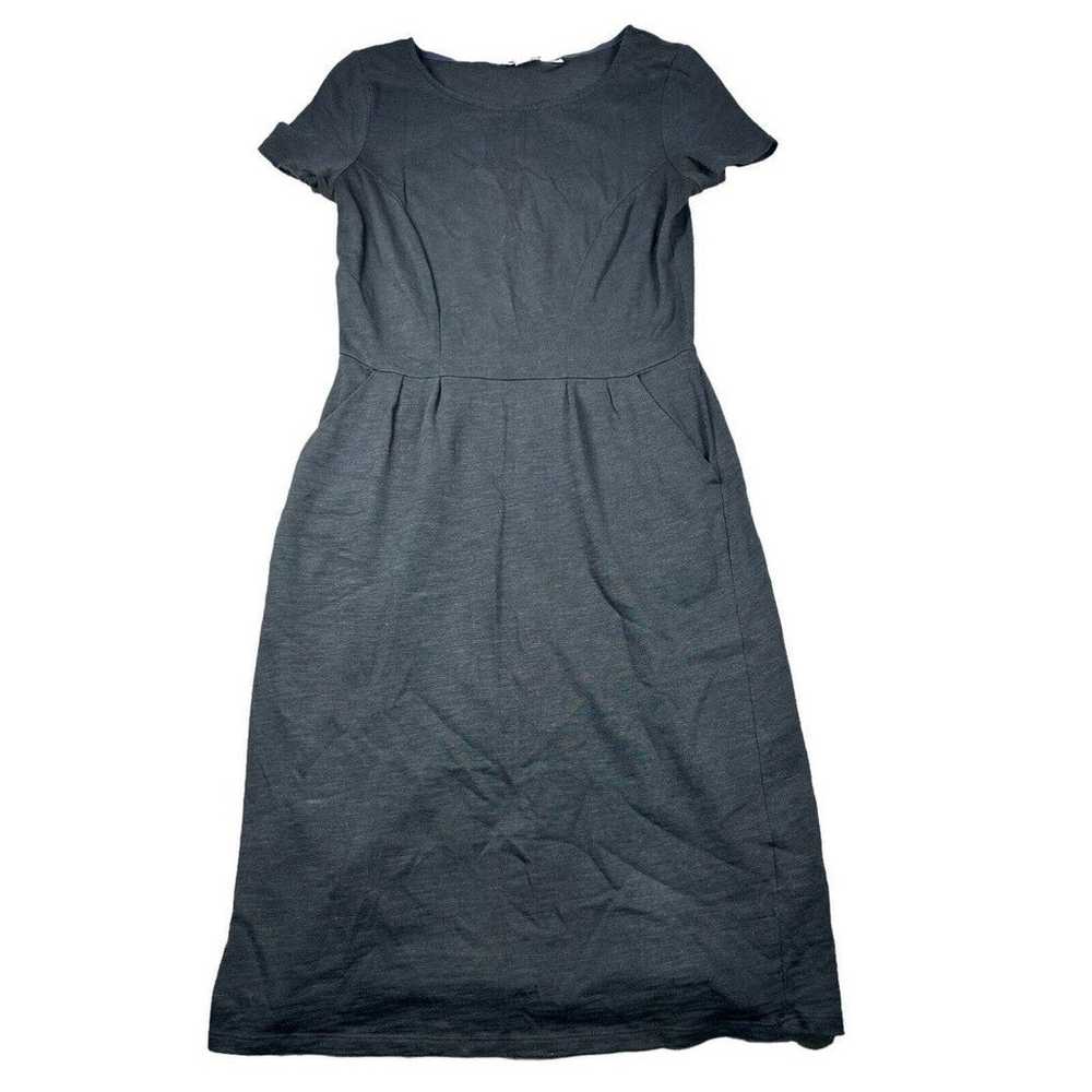 Boden Dress Women's Size 4R Black Pockets Knee Le… - image 1