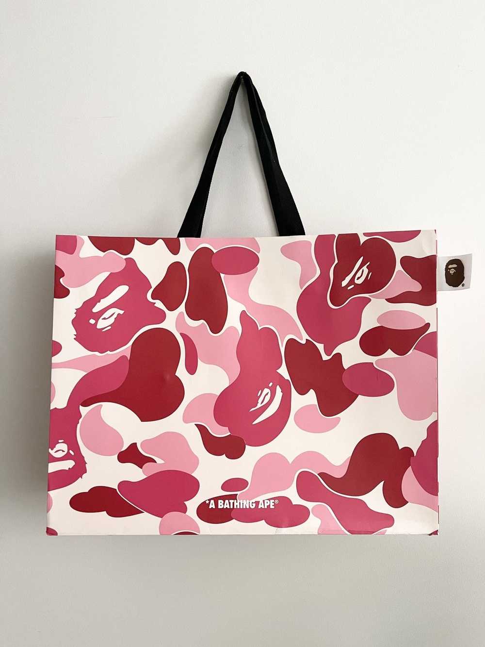 Bape Bape Pink Camo Jumbo Shopping Bag - image 2