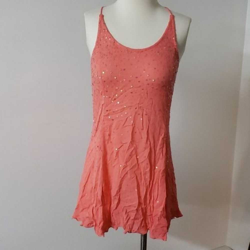 Free people Just Watch Me Slip Dress in Sky size … - image 6