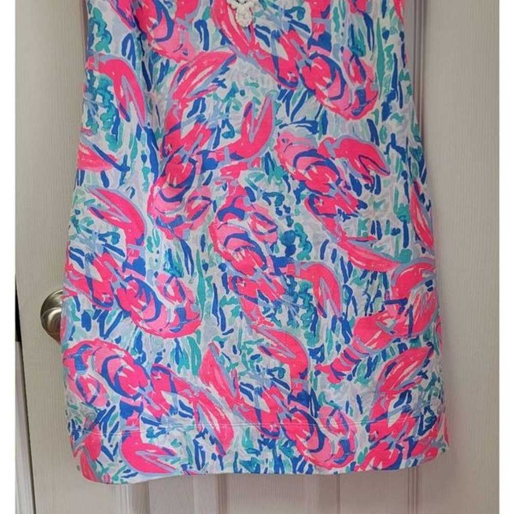 Lilly Pulitzer Coral Cracked Up Harper  Dress XS - image 6