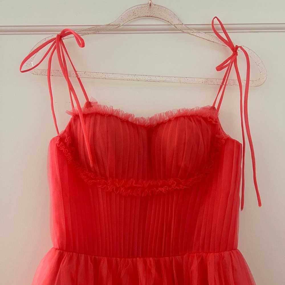 Coral Pink Beauty Dress - image 3