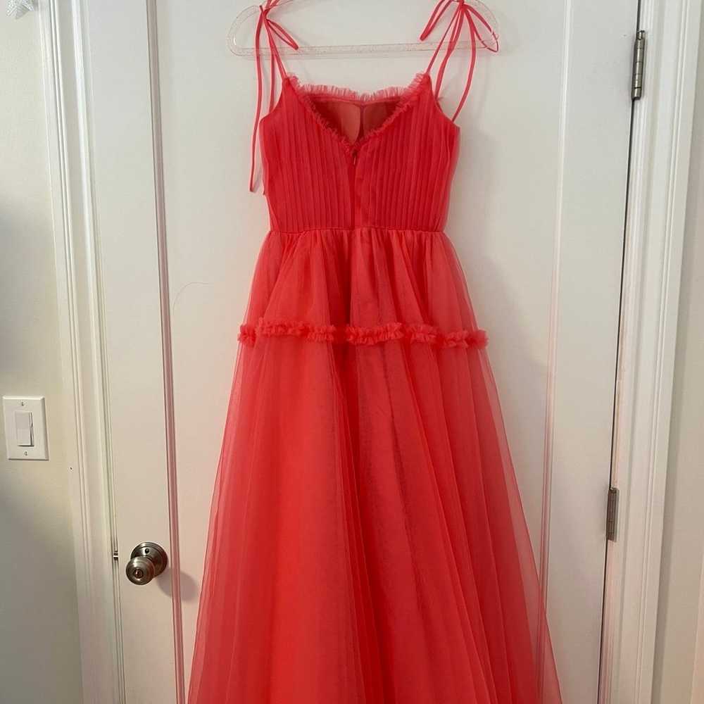 Coral Pink Beauty Dress - image 4