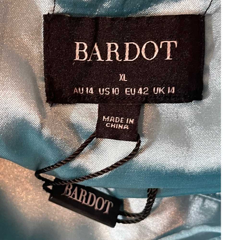 Bardot dress Anya midi sleeveless blue size 10 XL - image 6