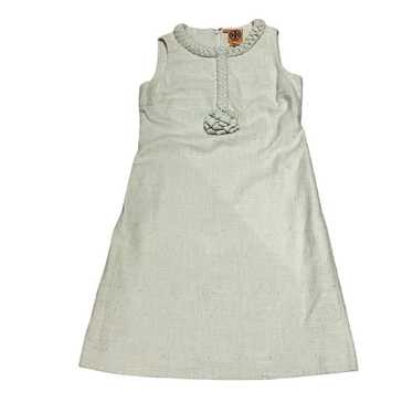 Tory Burch Designer Ivory Cream Sleeveless Dress … - image 1