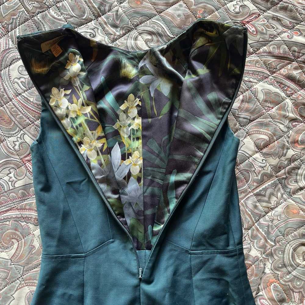 Ted Baker Green Bodycon Mini Dress - image 4