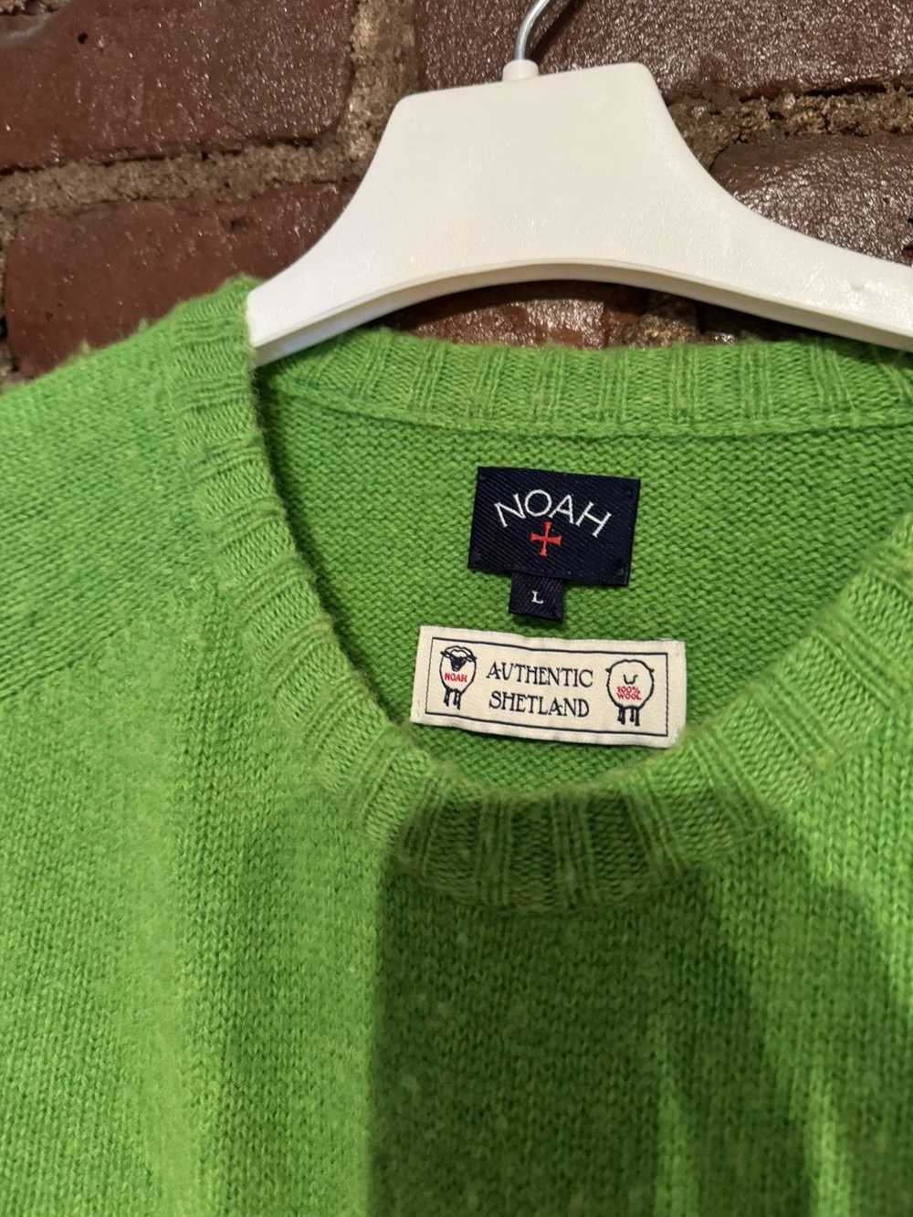 Noah Noah NY Green Shetland Sweater - image 3