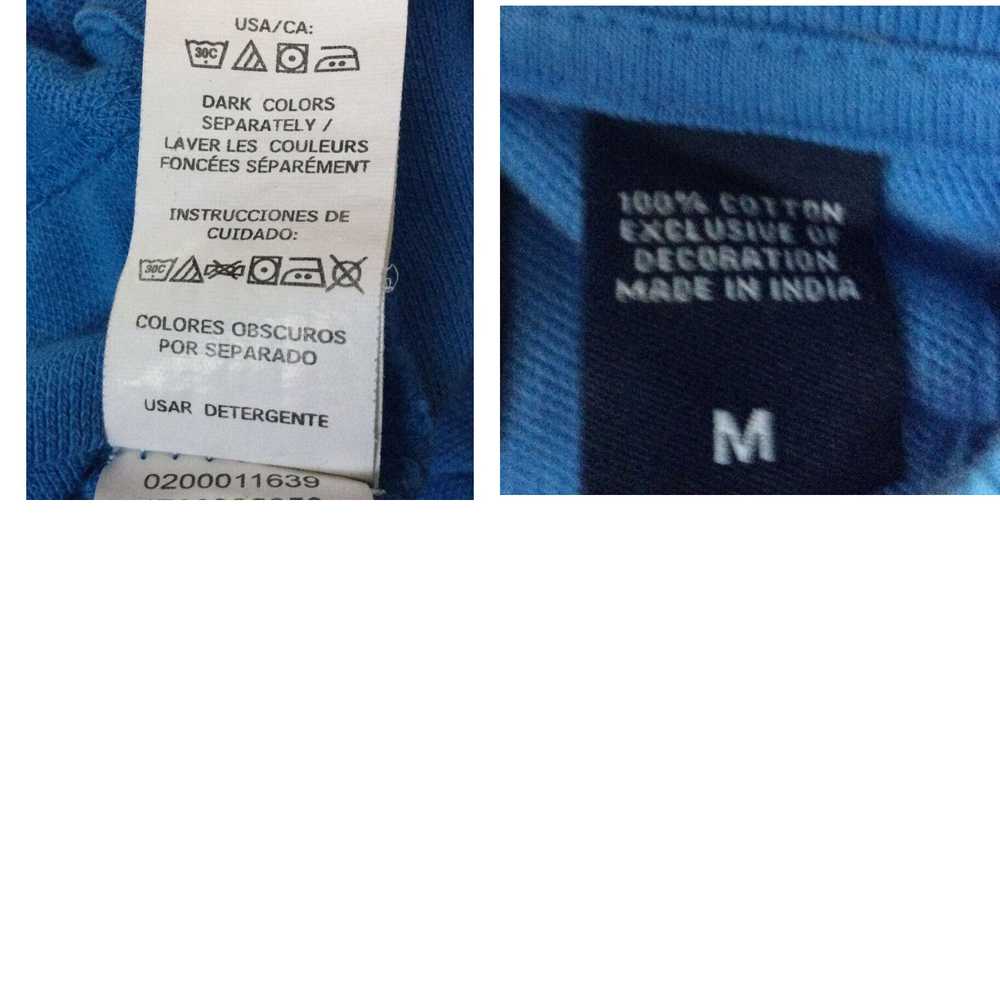 Chaps CHAPS Mens Size M Blue Polo Shirt Short Sle… - image 4