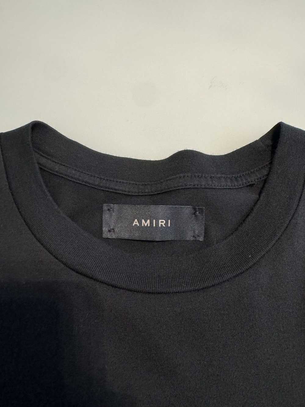 Amiri Amiri Black Logo T Shirt Size XL - image 3