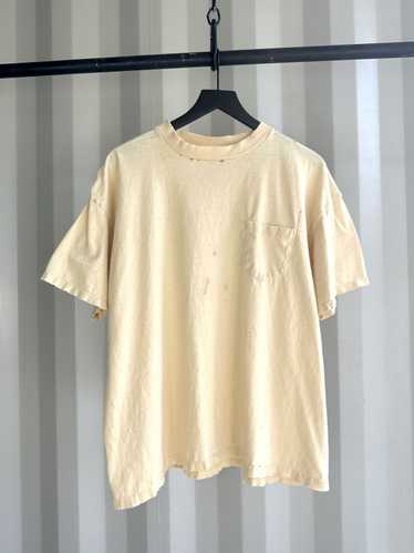 Vintage Sun Faded Tee Shirt Thrashed Distressed - image 1