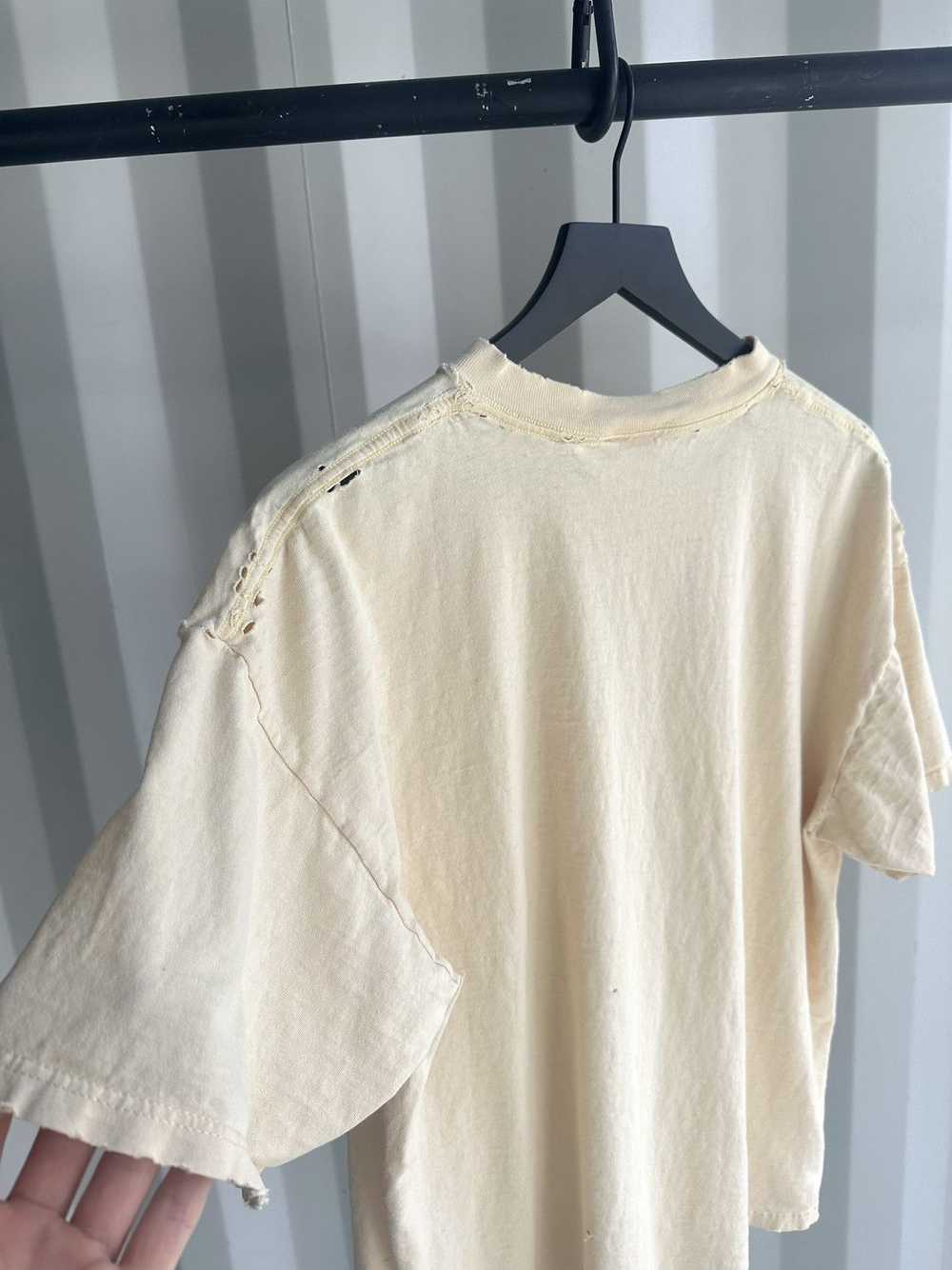 Vintage Sun Faded Tee Shirt Thrashed Distressed - image 8