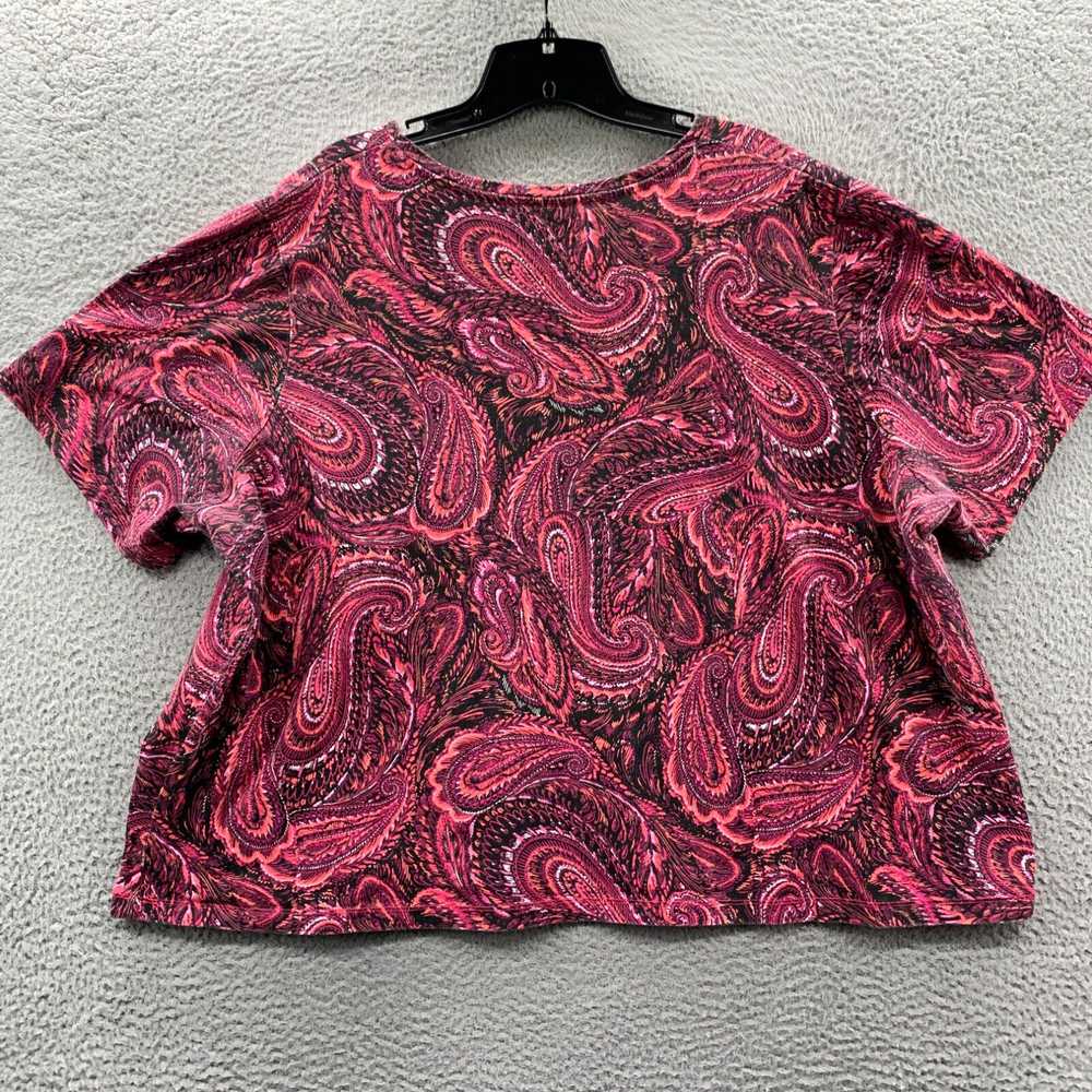 Vintage CATHERINES Blouse Womens Petite 2X Top Pa… - image 2