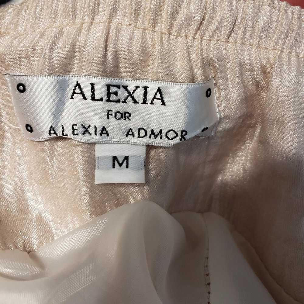 Alexia for Alexia Admor Metallic Bow Dress Medium - image 11