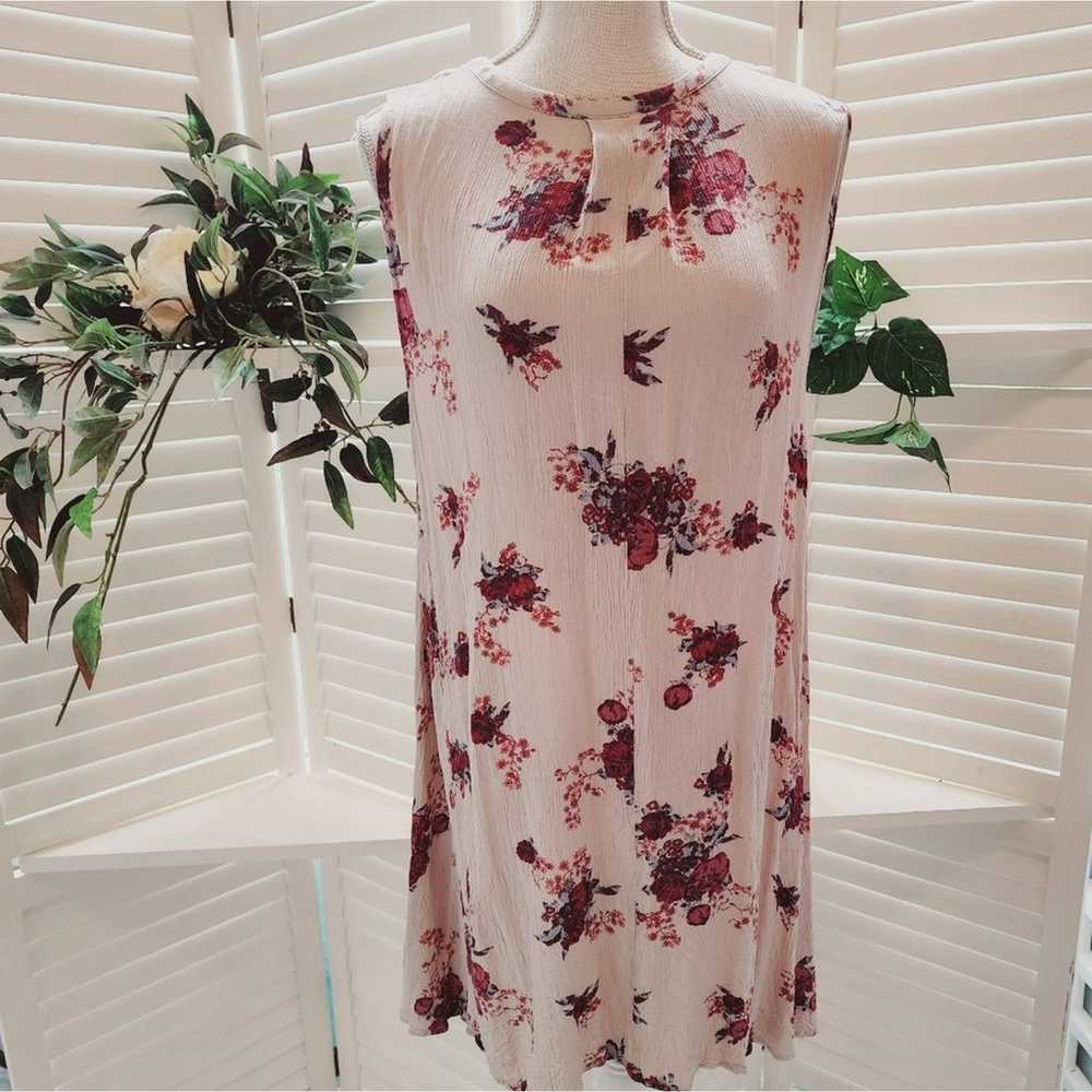 FREE PEOPLE FLORAL SWING DRESS SIZE MED - image 2