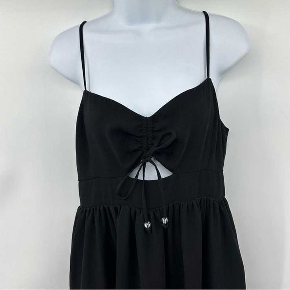 Madewell Black Summer Midi Dress with Cutout 8 - image 5