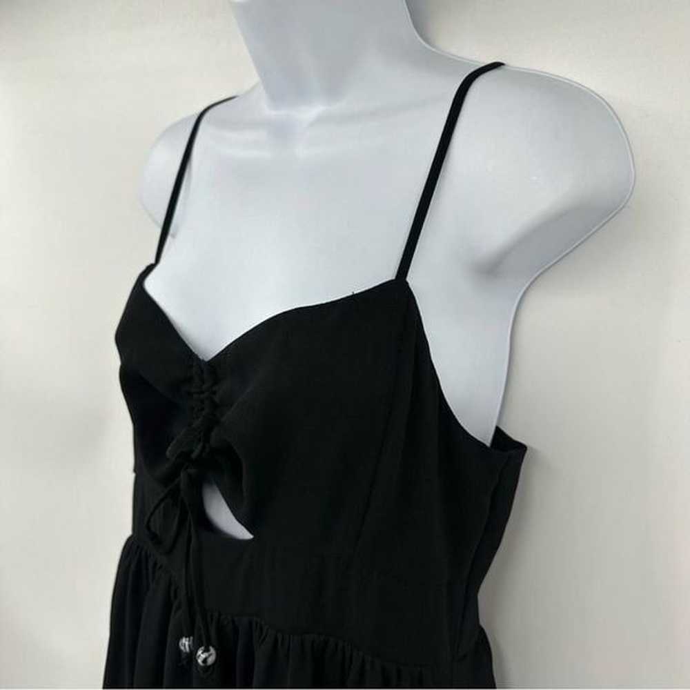 Madewell Black Summer Midi Dress with Cutout 8 - image 8