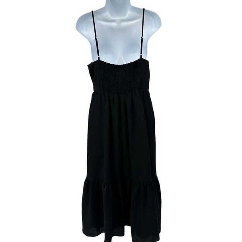 Madewell Black Summer Midi Dress with Cutout 8 - image 9