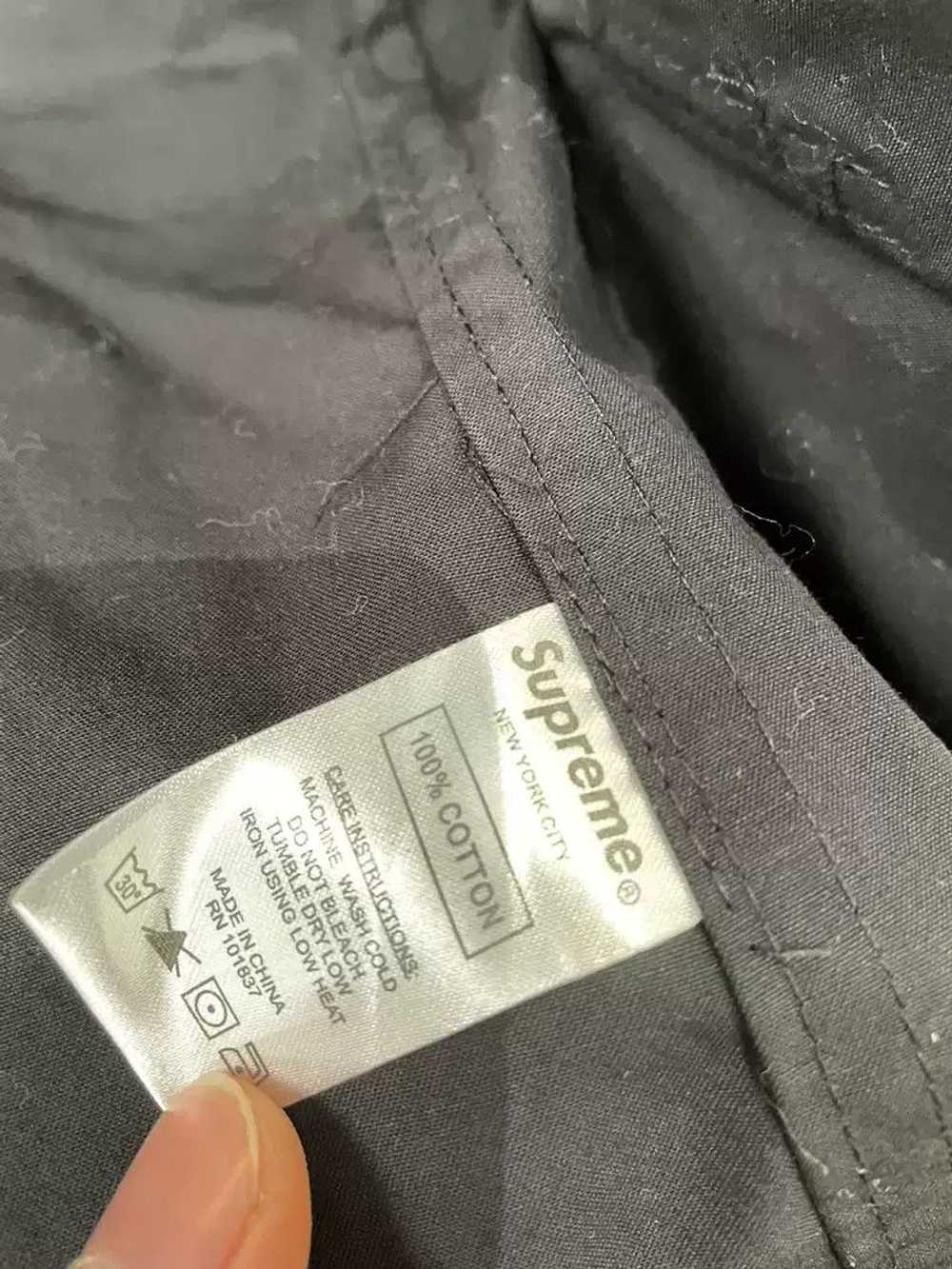 Undercover Undercover X Supreme black trench coat - image 4