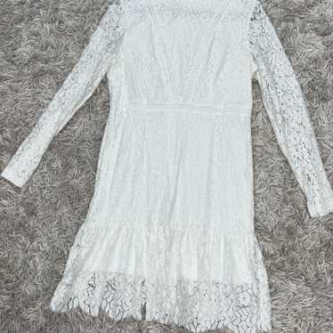 JJS house white lace dress