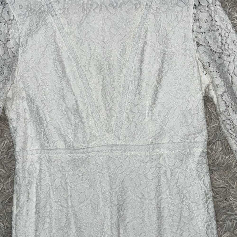 JJS house white lace dress - image 3