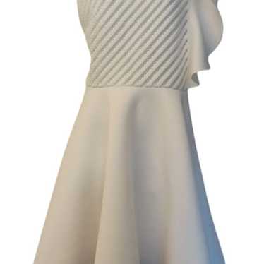 Samuel Dong Cream white one sleeve cocktail dress - image 1