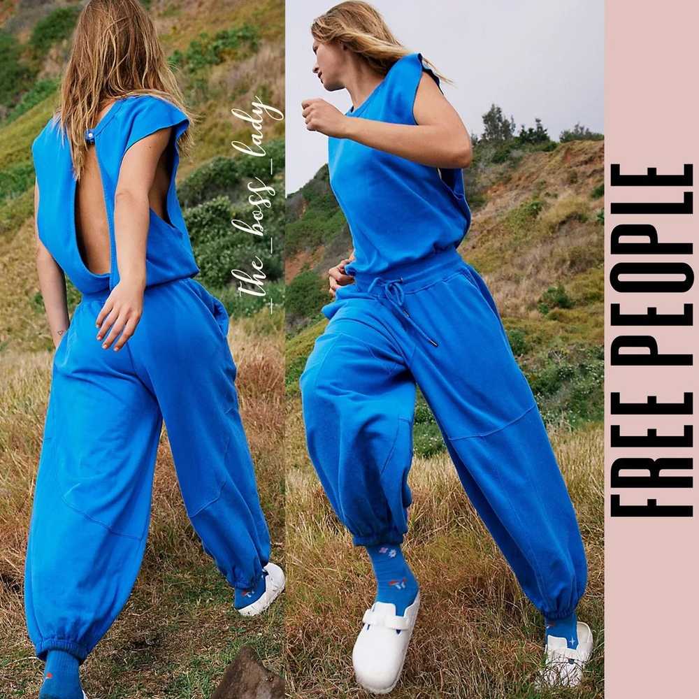 Free People jumpsuit one piece onesie romper cott… - image 1