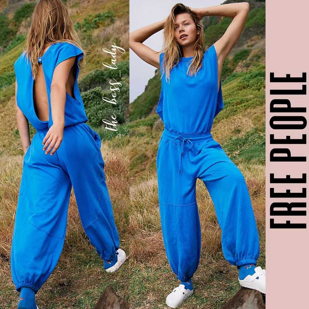 Free People jumpsuit one piece onesie romper cott… - image 3