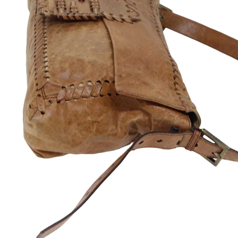 Fendi Brown Leather Baguette - image 3