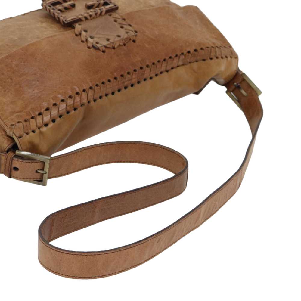 Fendi Brown Leather Baguette - image 5
