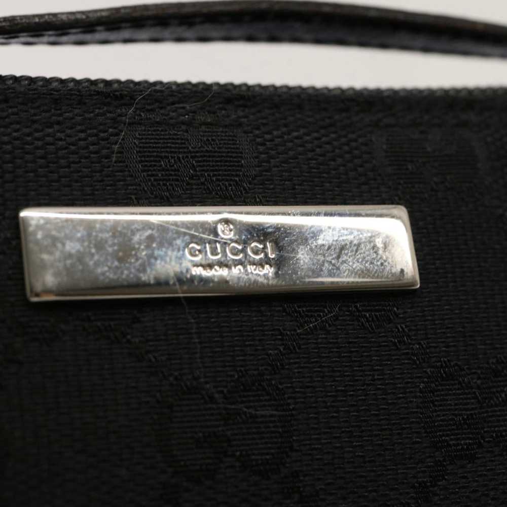 Gucci Black Monogram Boat Pochette - image 8